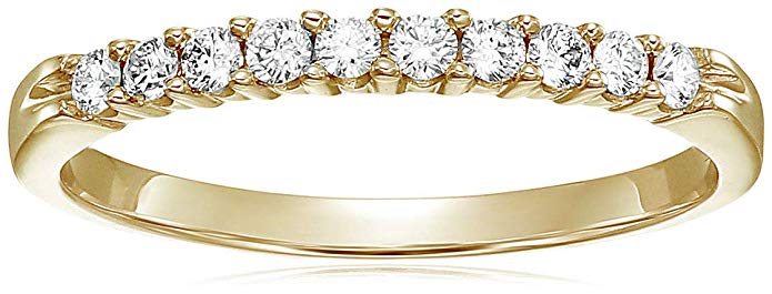 1/4 ctw Diamond Wedding Band in 14K White Gold